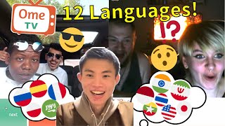 Japanese Polyglot Speaks 12 Languages on Omegle Makes People SMILE [upl. by Ahsiruam294]