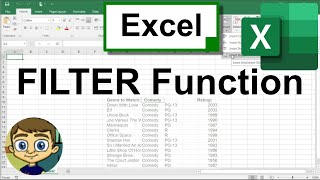 Using the Excel FILTER Function to Create Dynamic Filters [upl. by Yelsiap164]