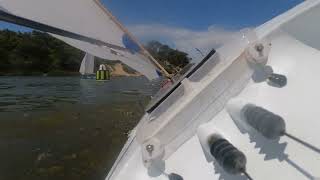 RC Model Yachts at Wamberal Lagoon NSW [upl. by Nortad]