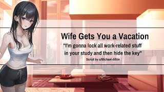 Wife Gets You a Vacation F4A Audio RP Cute Pampering Sweet Comfort GFE ASMR [upl. by Sherwynd]