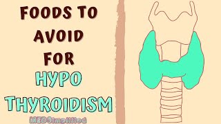 HYPOTHYROIDISM FOODS TO AVOID  DIET FOR LOW THYROID LEVELS [upl. by Nyraa758]