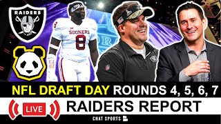 Raiders NFL Draft 2022 Live Round 4 5 6 7 Coverage  Analysis On Day 3 Picks  Las Vegas Raiders [upl. by Natsrik]