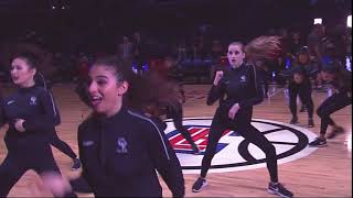 Crescenta Valley High School Dance Team Community Pregame Performance 319 vs Pacers [upl. by Ttennaej]