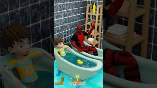 Deadpool vs Wolverine  Wolverine want to relax  Marvel Animation part 3 deepcamera [upl. by Bale]