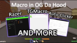 3rd Person Macro in Da Hood  Tutorial 2024 [upl. by Shelba]