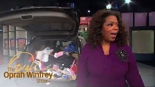 Oprah and A Professional Organizer Take On an Astonishingly Messy SUV  The Oprah Winfrey Show  OWN [upl. by Yremogtnom350]