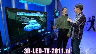 Panasonic CES 2011 TCP65GT30 3D Plasma TV 720p [upl. by Hepsiba]