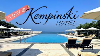 Kempinski Hotel  Muscat Oman  Exploring Oman [upl. by Nyrmac671]