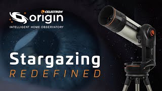 Celestron Origin Intelligent Home Observatory Stargazing Redefined [upl. by Gardy408]