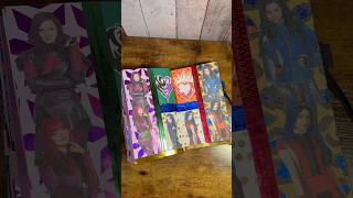 DESCENDANTS MAL amp EVIE SCRAPBOOKING descendants mal evie scrapbooking creation art foryoupage [upl. by Rohpotsirhc]