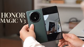 Honor Magic V3 Camera comparision How much fun does Magic OS have on folding screen phones [upl. by Llireva]