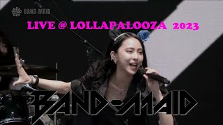 BandMaid  Live  Lollapalooza 2023 [upl. by Danialah]