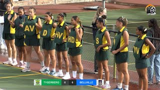 U17A Netball  Tygerberg vs Bellville [upl. by Elephus]