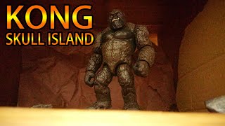 Kong vs Skullcrawler Stop Motion [upl. by Dupin]