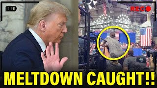 WATCH MAGA FREAKOUT after Trump LOSES IT ON CAMERA [upl. by Plumbo]