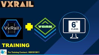 VxRail Training  English  Class 6  For Training Contact  9361913611 [upl. by Euqinad417]