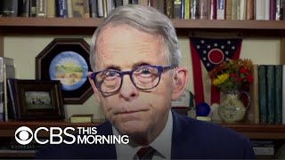 Ohio Governor DeWine on COVID19 surge Trumps handling of pandemic [upl. by Nauqad]