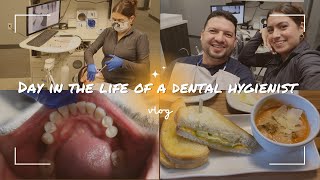 DAY IN THE LIFE OF A DENTAL HYGIENIST VLOG [upl. by Cynar]