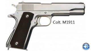 Colt M 1911 Pistol Sound Effects One Shot I Pistol Sound Effects Free Download [upl. by Notgnillew]