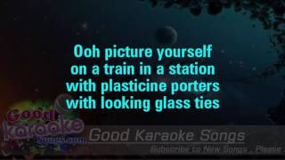 Lucy In The Sky With Diamonds  The BeatlesLyrics karaoke [upl. by Ttelracs]