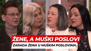 POSLE RUCKA  Zene a muski poslovi  Koliko zena u Srbiji obavlja mahom quotmuskequot poslove [upl. by Ewald]