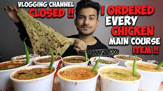 I Tried EVERY CHICKEN Main Course Item  WHICH IS THE BEST CHICKEN MUKBANG [upl. by Vaasta]