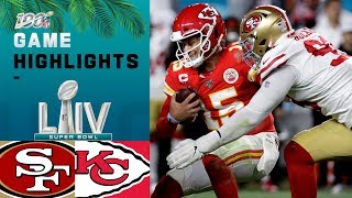 49ers vs Chiefs  Super Bowl LIV Game Highlights [upl. by Ianahs]