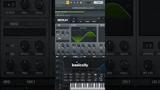 Heres how you can make a sub bass like SIMULA in Serum 🎚 [upl. by Nanaj]