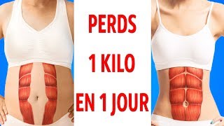 Comment Perdre 1 KG en un Jour [upl. by Curcio]