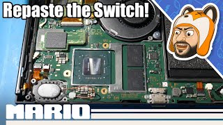 How to Repaste the Nintendo Switch  Thermal Paste Replacement amp Upgrade [upl. by Oidiple656]