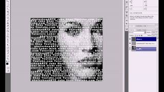 Bild aus Text erstellen  Photoshop Tutorial Basic [upl. by Ericka]