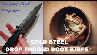 Cold Steel Drop Forged Boot Knife [upl. by Papst370]