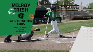 Milroy Irish vs Worthington Cubs [upl. by Llerruj]