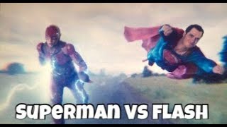 Superman Vs Flash Race [upl. by Eitirahc221]