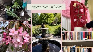 Decluttering 🌿 Gardening 🌿 and Growing Out My Natural Hair Color spring vlog [upl. by Griggs888]