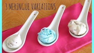 3 Simple Meringue Variations  Dalya Rubin  Its Raining Flour Episode 1 [upl. by Gilda557]