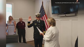 Jeffersontown Fire and EMS welcomes new chief [upl. by Enuahs]