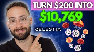 Celestia Airdrop Strategy  Just Stake 20 TIA [upl. by Parris]