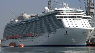 NEW Regal Princess ready at Fincantieri Shipyard Monfalcone  Italy [upl. by Hcab]