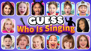 Guess The Youtber by Singing 🎵🎙️ Kinigra Deon Lay LaySalish MatterRebecca zamoloKing Ferran [upl. by Constance]