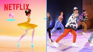 quotUltraluminaryquot Dance Tutorial by Kyle Hanagami  Over the Moon  Netflix After School [upl. by Leiram]