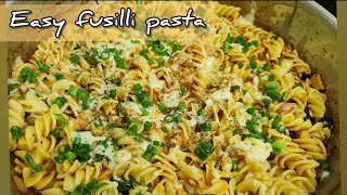 Easy Fusilli Pasta Recipe  How to Make the Perfect Fusilli Pasta at Home  Fusilli Pasta Recipes [upl. by Najtsirk]