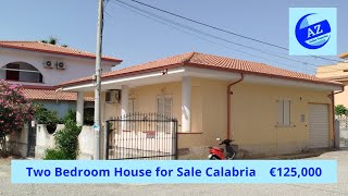 Two Bedroom House for Sale Calabria Price Reduced [upl. by Ahsiakal846]