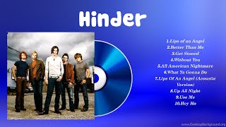 Hinder Greatest Hits Full Album 2024 🍂 Hinder Best Songs Playlist 2024 [upl. by Euqinoj]