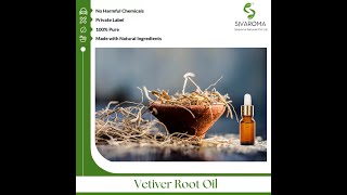 Sivaroma Vetiver Root Oil [upl. by Shannah]