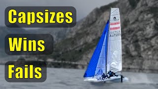 Dangerous Nacra 17 Capsizes  Ultimate Sailing Fails and Wins  Part 2 [upl. by Nalyac764]