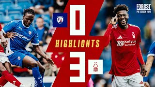 Wood Bowler amp Sangaré Goals 🔥  Chesterfield 03 Nottingham Forest  PreSeason Highlights [upl. by Anreval623]