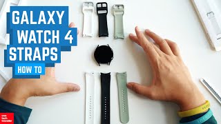 HowTo Change the Samsung Galaxy Watch Strap 4567FE [upl. by Deb]