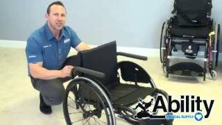 Ki Mobility Rogue Ultra Light Manual Wheelchair [upl. by Reifinnej]