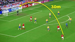 CRAZIEST Volley Goals In Football [upl. by Seadon]